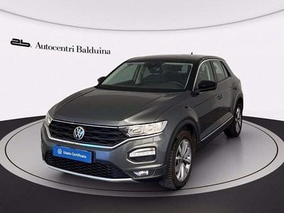 Grigio indyum/tetto nero Usata 2021 VW T-Roc Style SUV | 18.900 € (Buon prezzo)