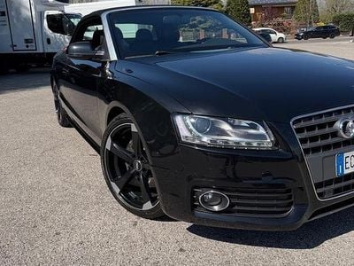 Usata Audi A5 Cabriolet 211 CV (155 kW) 2010 Nero Cabrio
