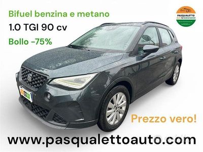 Usata Seat Arona Style 90 CV (66 kW) 2022 Verde SUV