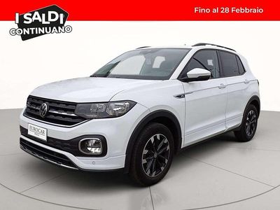 Pure white Usata 2022 VW T-Cross Style SUV | 18.950 € (Buon prezzo)