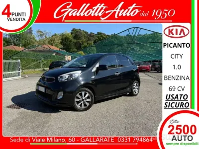 Gebraucht Kia Picanto City 69 PS (50 kW) 2015 Schwarz Kleinwagen