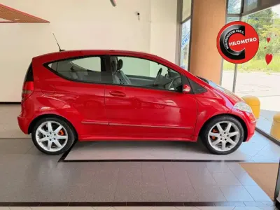 Usata Mercedes A150 Elegance 95 CV (69 kW) 2006 Rosso Coupé