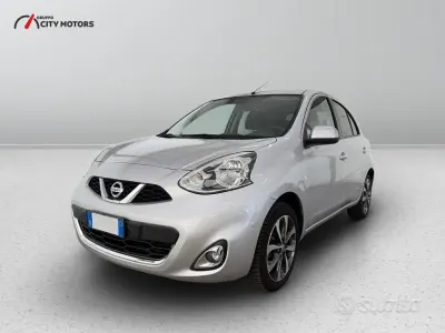Usata Nissan Micra N-TEC 80 CV (58 kW) 2016 Argento Utilitaria