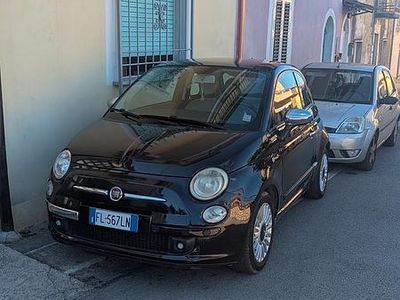 Usata Fiat 500 2008 Nero Utilitaria