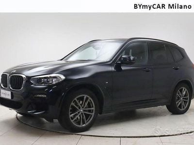 Usata BMW X3 M Sport 184 CV (135 kW) 2021 Nero SUV