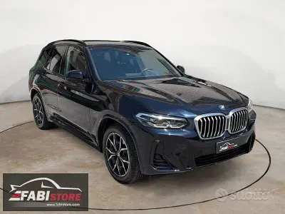 Usata BMW X3 M Sport 184 CV (135 kW) 2024 Bluazzurro SUV