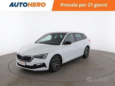 Bianco Usata 2019 Skoda Scala Sport Utilitaria | 16.299 €