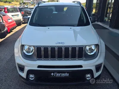 Usata Jeep Renegade Limited 131 CV (96 kW) 2021 Bianco SUV