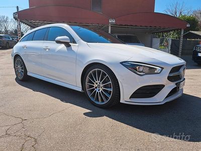 Gebraucht Mercedes CLA220 Shooting Brake AMG line 190 PS (139 kW) 2020 Weiß Kombi