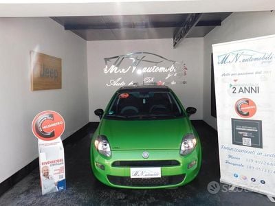 Usata Fiat Punto S 84 CV (61 kW) 2012 Verde Utilitaria