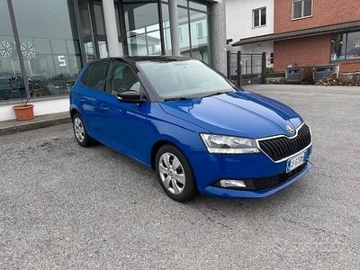 Usata Skoda Fabia Design Edition 60 CV (44 kW) 2021 Blu Berlina