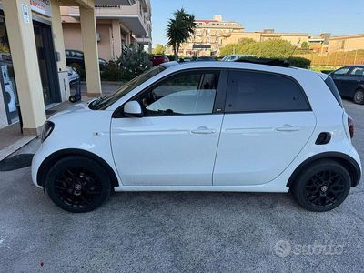 Usata Smart ForFour Prime 90 CV (66 kW) 2018 Bianco Utilitaria