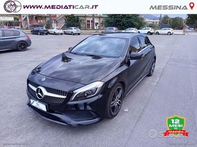 Usata Mercedes A160 89 CV (65 kW) 2018 Nero Berlina