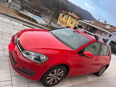 Usata VW Golf VII United 105 CV (77 kW) 2013 Rosso Berlina
