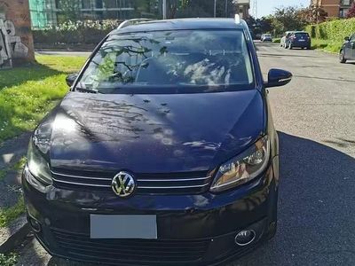 Usata VW Touran Comfortline 150 CV (110 kW) 2012 Nero Monovolume