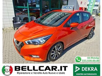 Usata Nissan Micra 71 CV (52 kW) 2018 Arancione Utilitaria