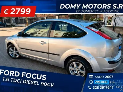 Usata Ford Focus 90 CV (66 kW) 2007 Grigio Coupé