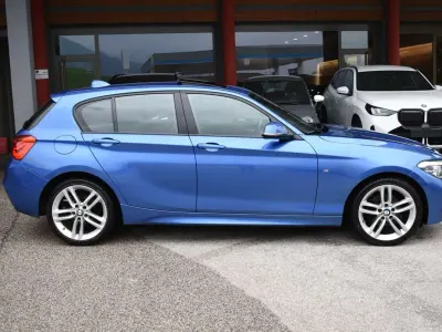 Usata BMW 118 M Sport 150 CV (110 kW) 2017 Blu/azzurro Utilitaria