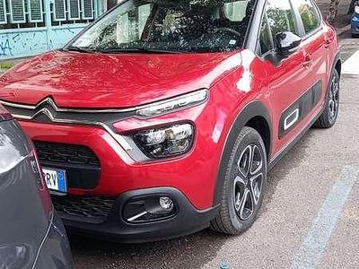 Usata Citroën C3 Feel 110 CV (80 kW) 2024 Rosso Utilitaria