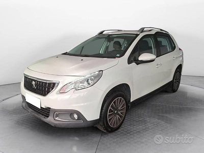 Usata Peugeot 2008 Active 82 CV (60 kW) 2016 Bianca SUV