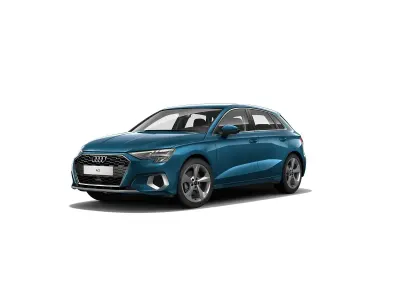 Brugt Audi A3 Advanced 150 HK (110 kW) 2021 Blå Sedan
