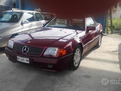 Usata Mercedes SL300 1990 Rosso Cabrio