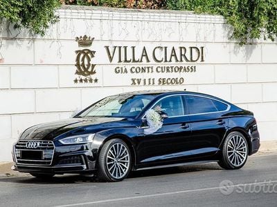 Usata Audi A5 S-Line 150 CV (110 kW) 2019 Nero Berlina