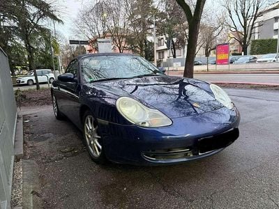 Usata Porsche 996 450 CV (330 kW) 2001 Blu/azzurro Cabrio