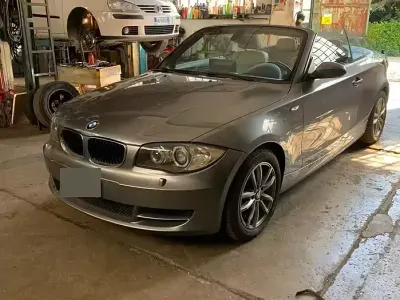 Usata BMW 120 Cabriolet 177 CV (130 kW) 2009 Grigio Cabrio