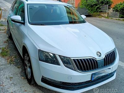 Usata Skoda Octavia G-TEC Executive 2017 Bianco Station wagon