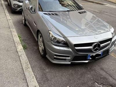Usata Mercedes SLK250 Premium 204 CV (150 kW) 2011 Grigio Cabrio