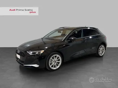 Usata Audi A3 Advanced Plus 116 CV (85 kW) 2025 Nero mito metallizzato Berlina
