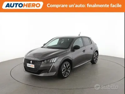 Usata Peugeot 208 GT-line 101 CV (74 kW) 2022 Grigio Utilitaria