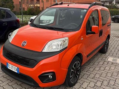 Usata Fiat Qubo Trekking 95 CV (69 kW) 2016 Arancione Monovolume