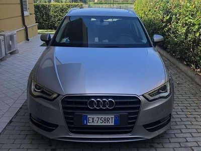 Usata Audi A3 Ambition 110 CV (80 kW) 2015 Argento Berlina