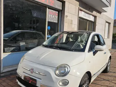 Usata Fiat 500 95 CV (69 kW) 2011 Bianco Berlina