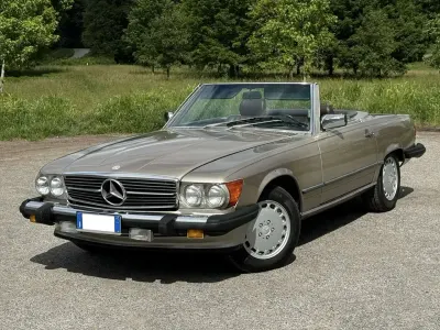 Occasion Mercedes 560 245 ch (180 kW) 1988 Marron Cabriolet