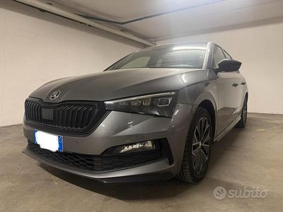 Usata Skoda Scala Monte Carlo 110 CV (80 kW) 2022 Grigio Utilitaria