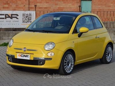 Usata Fiat 500 Lounge 69 CV (50 kW) 2009 Giallo Utilitaria