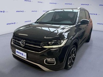 Usata VW T-Cross Advance 110 CV (80 kW) 2021 Gray SUV
