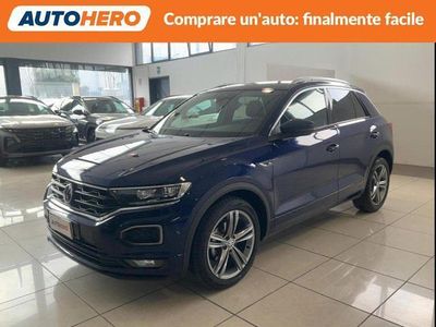 Usata VW T-Roc Advance 149 CV (109 kW) 2020 Blu SUV