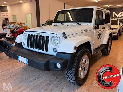 Usata Jeep Wrangler Sahara 200 CV (147 kW) 2016 Bianco SUV