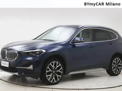 Usata BMW X1 Efficient Dynamics 116 CV (85 kW) 2022 Blu SUV