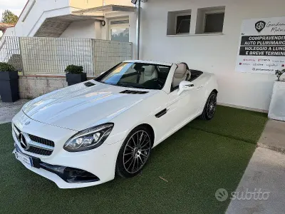 Usata Mercedes SLC250 Premium 204 CV (150 kW) 2017 Bianco Cabrio