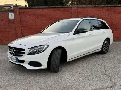 Usata Mercedes C220 Premium 170 CV (125 kW) 2016 Bianco Station wagon
