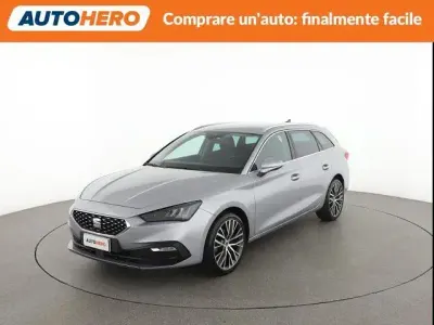 Usata Seat Leon XCELLENCE 150 CV (110 kW) 2021 Argento Station wagon