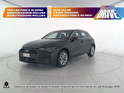 Usata Audi A3 Business 116 CV (85 kW) 2023 Nero Berlina