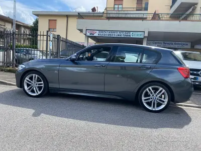 Usado BMW 116 Sport Line 116 HP (85 kW) 2016 Cinzento Citadino