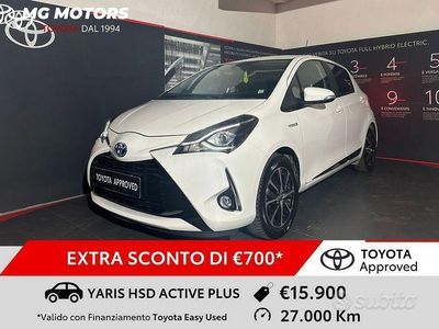 usata Toyota Yaris Hybrid Yaris 1.5 Hybrid 5 porte Active Plus