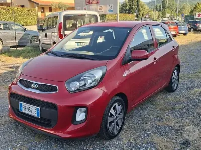 Usata Kia Picanto 67 CV (49 kW) 2017 Rosso Utilitaria